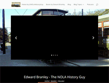Tablet Screenshot of nolahistoryguy.com